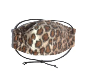 5 Layer Face Mask - Leopard Print