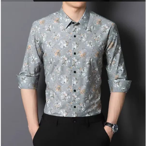 Artistic Bamboo Dress Shirt