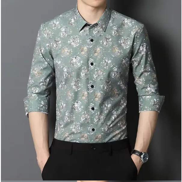 Artistic Bamboo Dress Shirt