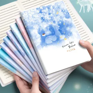 Buku Notebook A5 Sampul Eva Waterproof Tebal Halaman Bergaris SBRA572