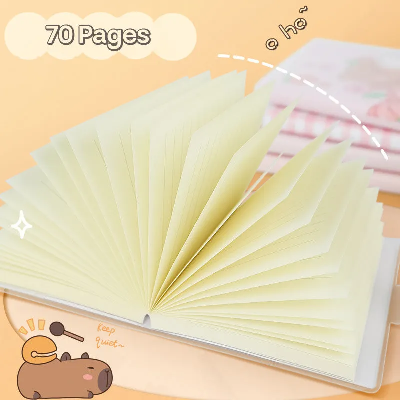 Buku Notebook A7 Sampul Eva Waterproof Tebal Velcro SBRA770