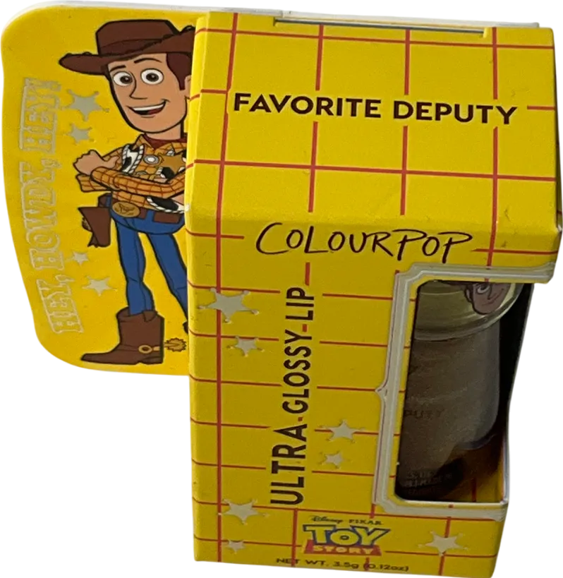 colourpop Toy Story Ultra Glossy Lip Favorite Deputy 3.5g