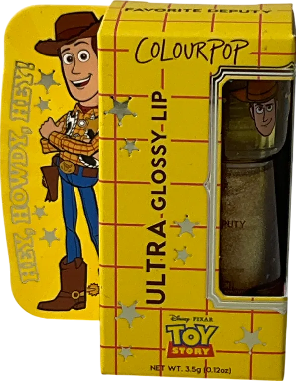 colourpop Toy Story Ultra Glossy Lip Favorite Deputy 3.5g