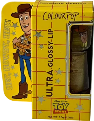 colourpop Toy Story Ultra Glossy Lip Favorite Deputy 3.5g