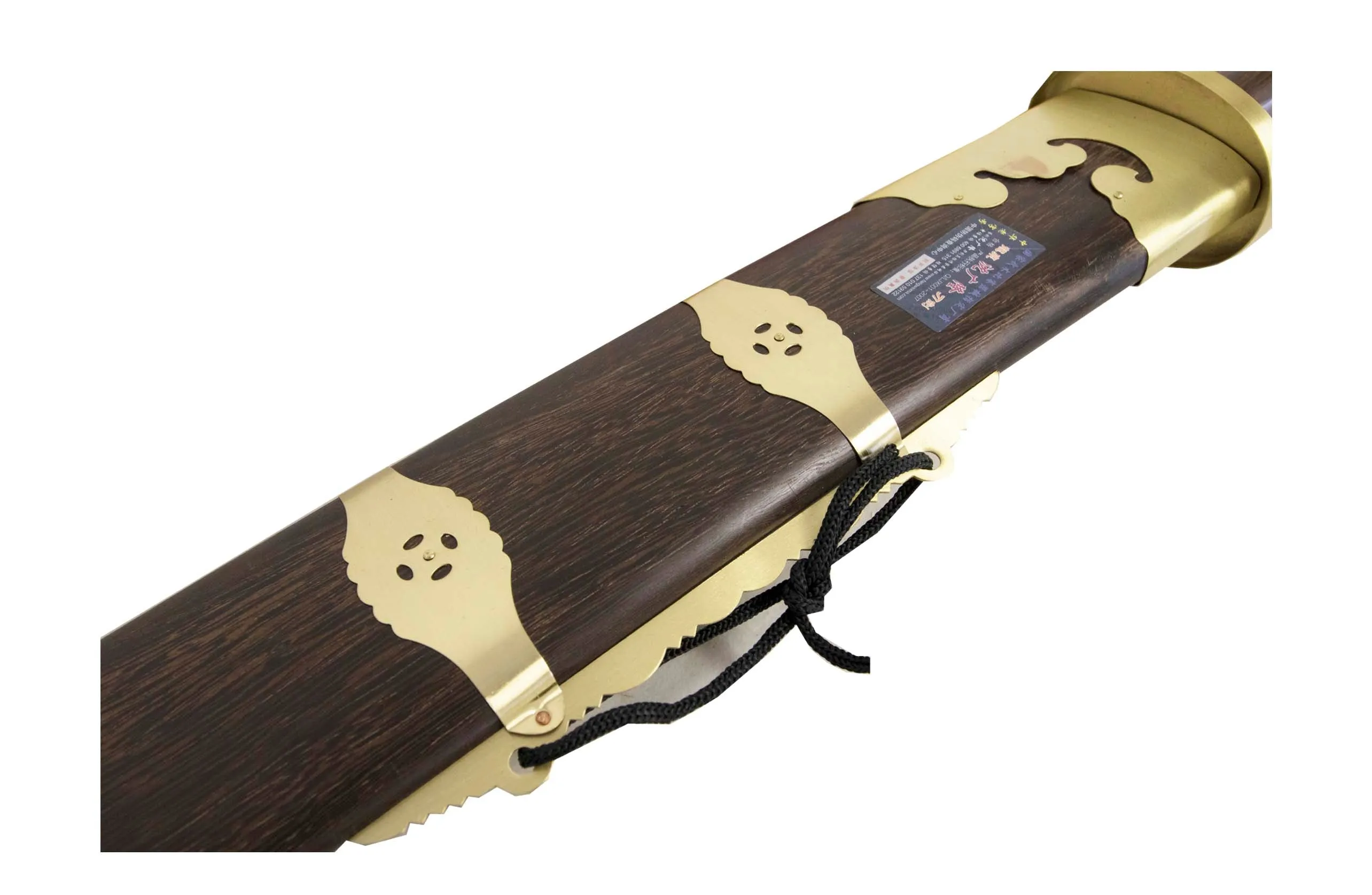 Combat Kung Fu Broadsword with Pear Blossom Scabbard