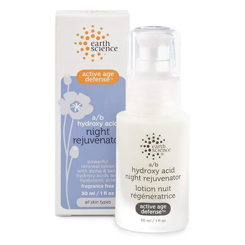 EARTH SCIENCE - A/B Hydroxy Night Rejuvenator - 1 fl. oz. (30 ml)