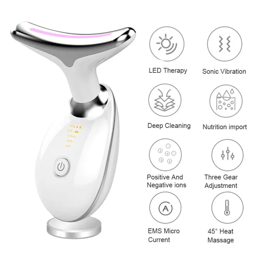 Ems Anti Wrinkle Skin Tightening Face Lifting Massager Reduce Double Chin Skin Care Tools