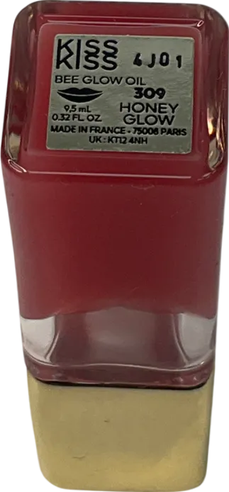 Guerlain Kisskiss Bee Glow 92% Natural-origin Honey Tint Lip Oil Kiss 9.5
