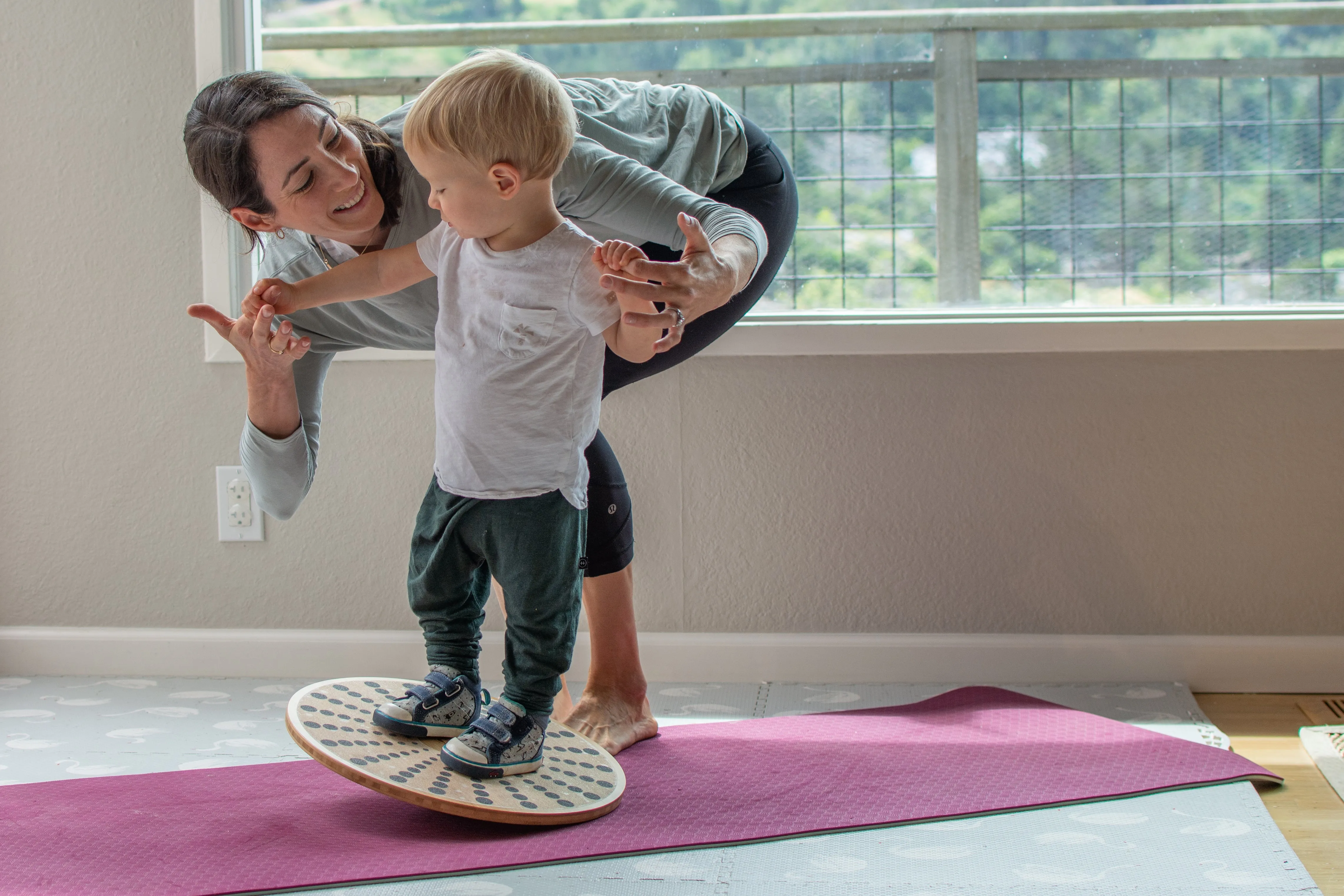 Kinderfeets Bamboo Balance Disk
