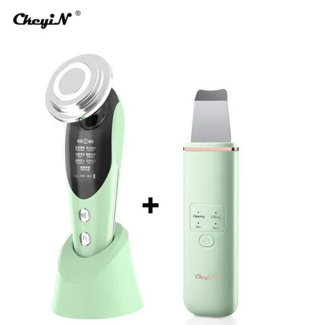 LED Light Therapy Facial Massager  Skin Rejuvenation & Anti-Wrinkle Device