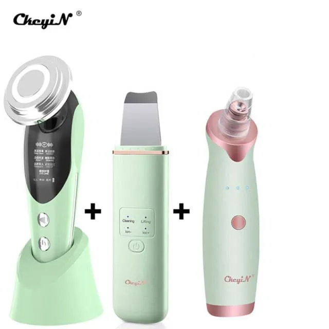LED Light Therapy Facial Massager  Skin Rejuvenation & Anti-Wrinkle Device