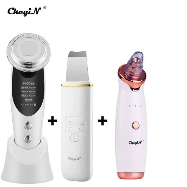 LED Light Therapy Facial Massager  Skin Rejuvenation & Anti-Wrinkle Device