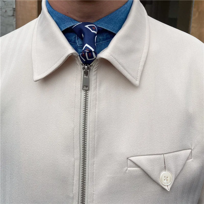 Men's Autumn And Winter Anti-wrinkle Slim-fit Lapel Casual Jacket