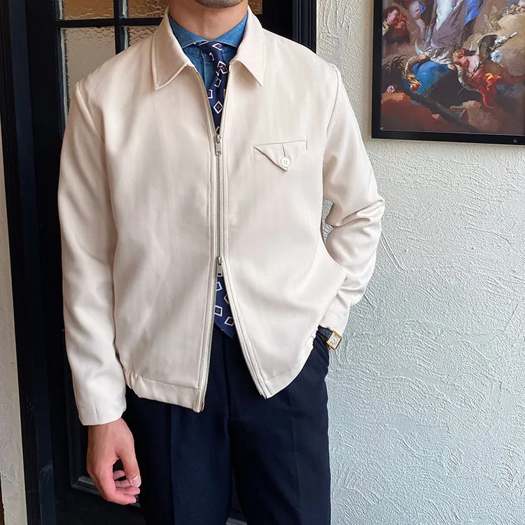 Men's Autumn And Winter Anti-wrinkle Slim-fit Lapel Casual Jacket