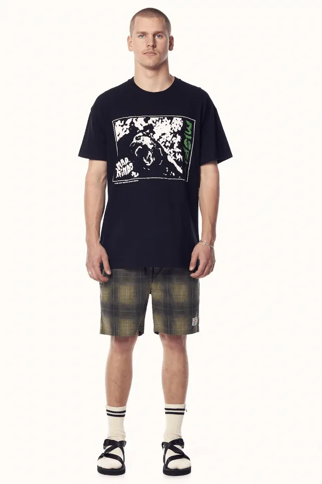 MISFIT PANGOLIN TEE 50/50 AAA TEE - BLACK