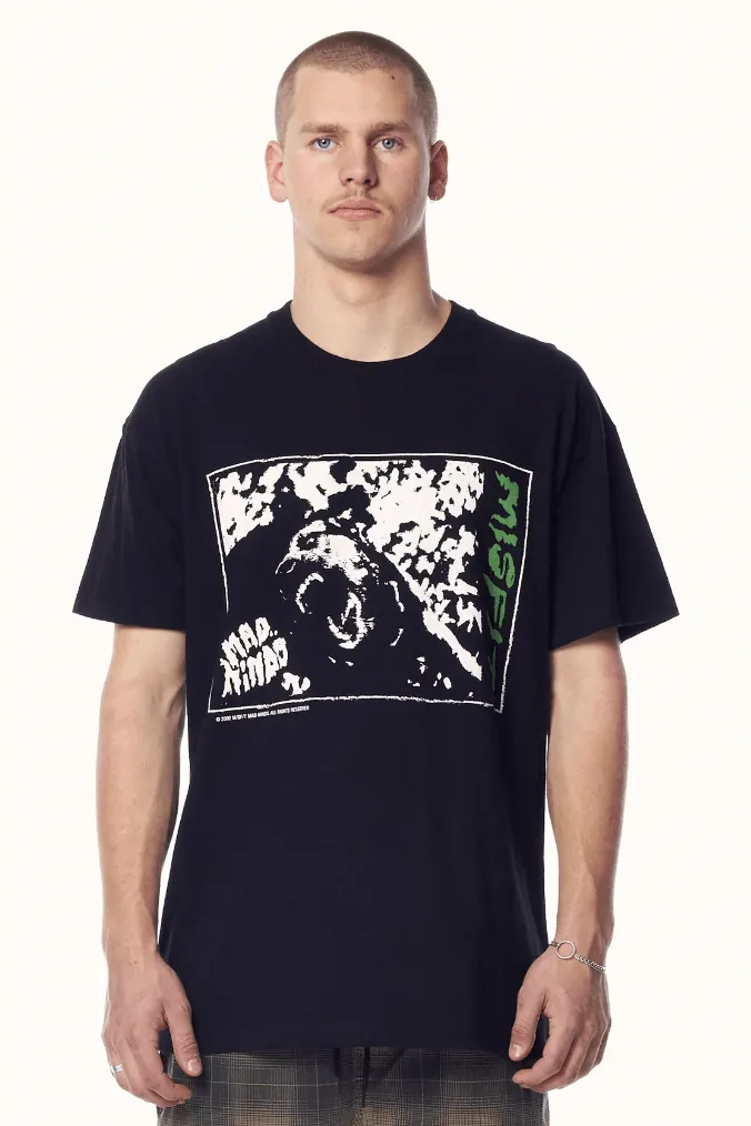 MISFIT PANGOLIN TEE 50/50 AAA TEE - BLACK