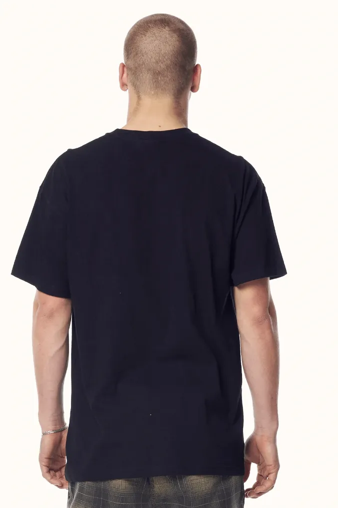MISFIT PANGOLIN TEE 50/50 AAA TEE - BLACK